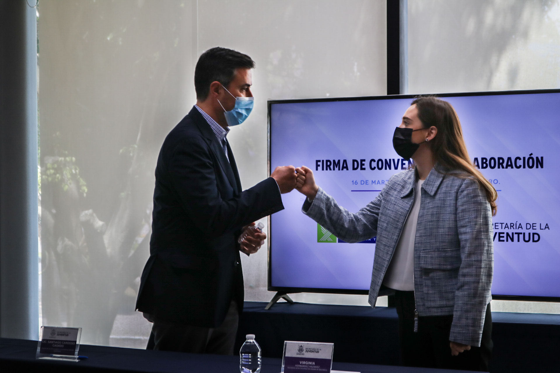 FIRMA DE CONVENIO CON SEJUVE