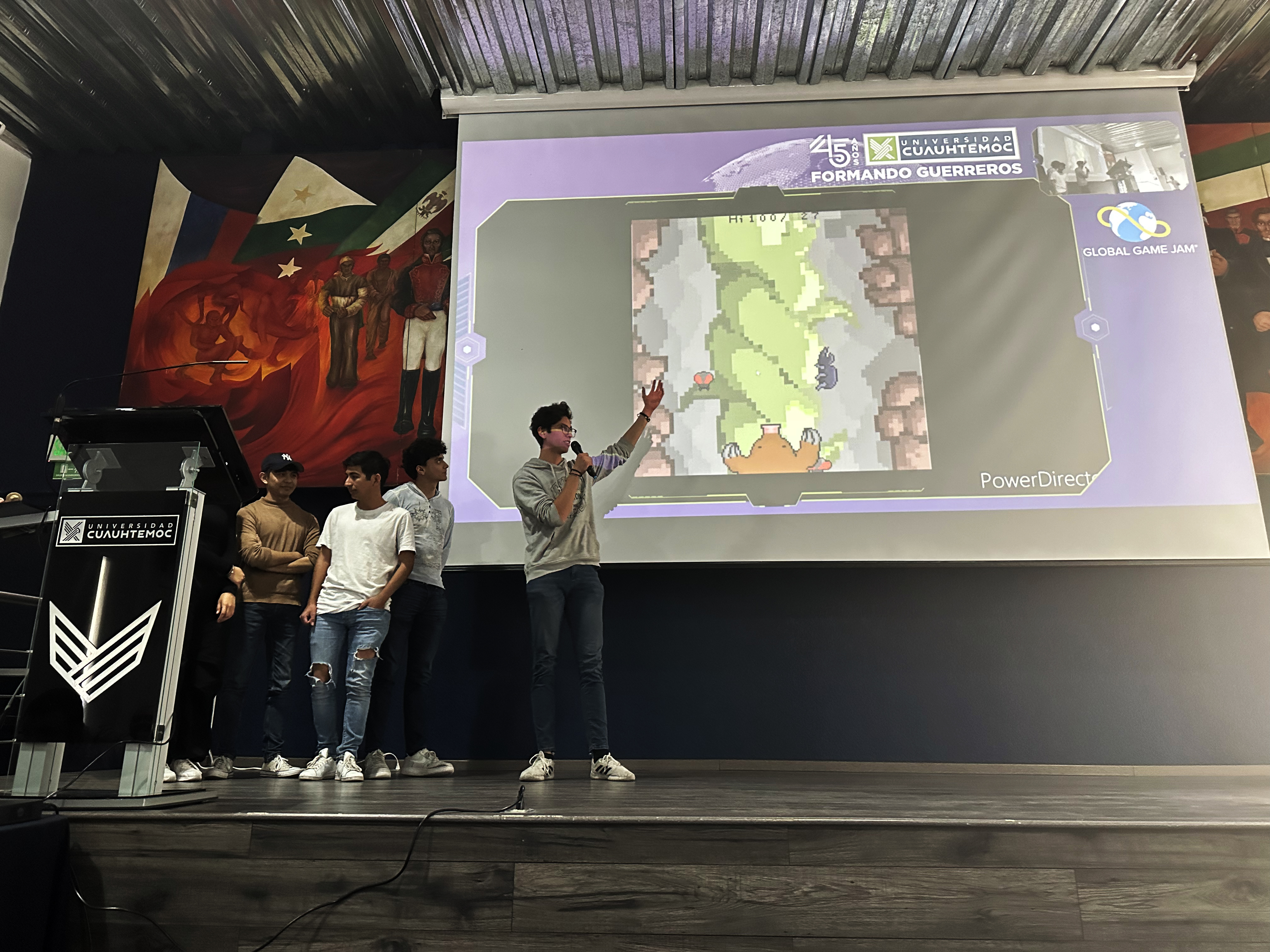 ¡REGRESA LA GLOBAL GAME JAM 2023 Y LA UNIVERSIDAD CUAUHTÉMOC FUIMOS SEDE!