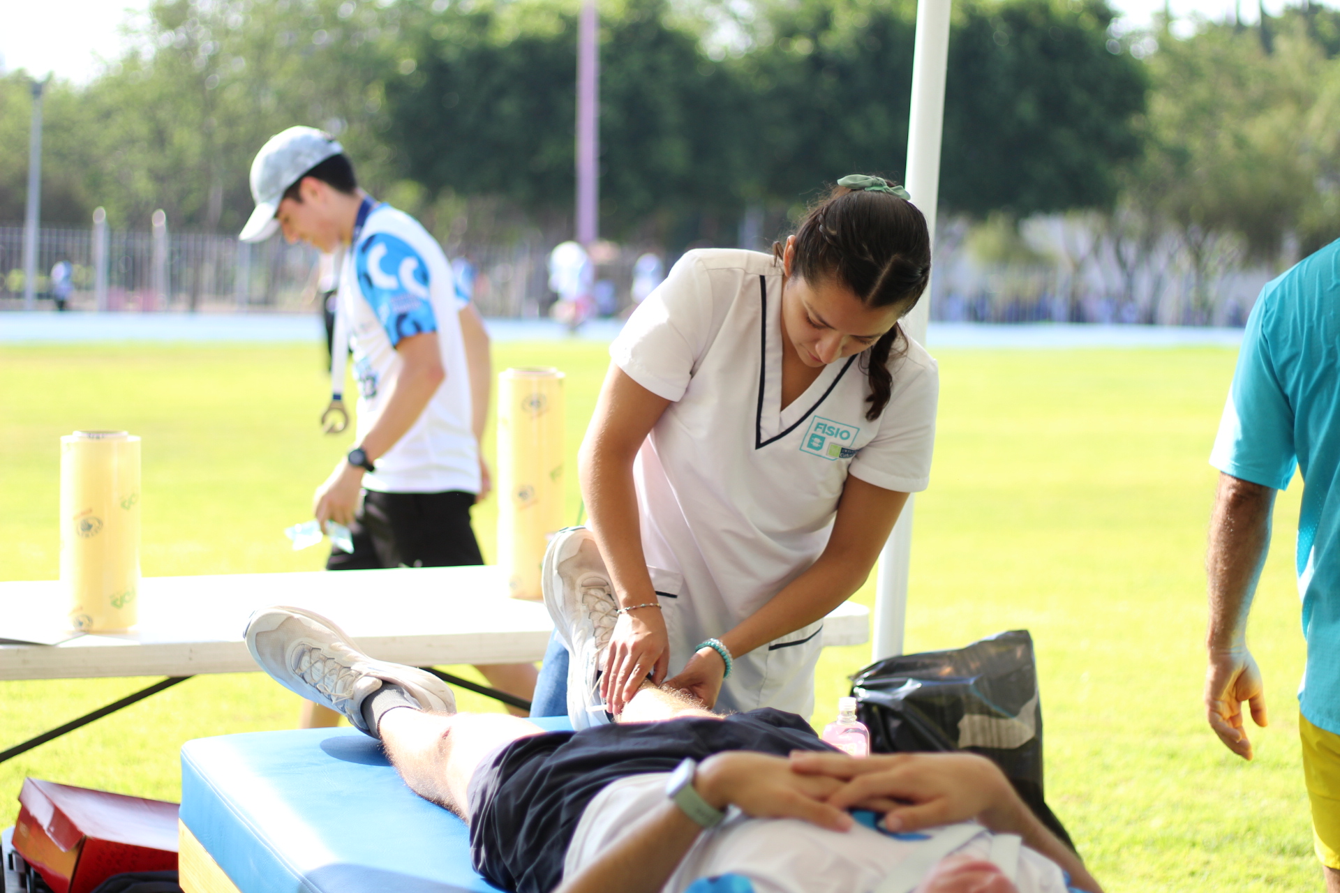 FISIOTERAPIA BRINDÓ TRATAMIENTOS DE RECUPERACIÓN EN LA “CARRERA DEL ESTUDIANTE 2023”