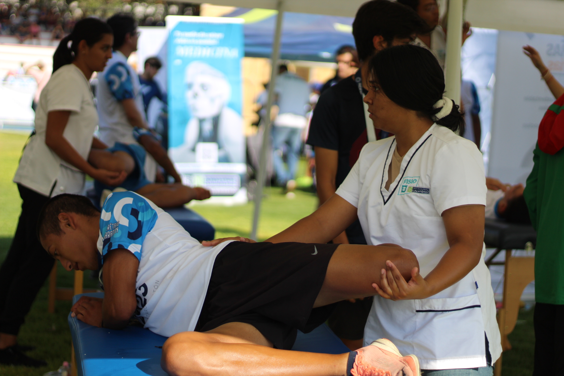 FISIOTERAPIA BRINDÓ TRATAMIENTOS DE RECUPERACIÓN EN LA “CARRERA DEL ESTUDIANTE 2023”