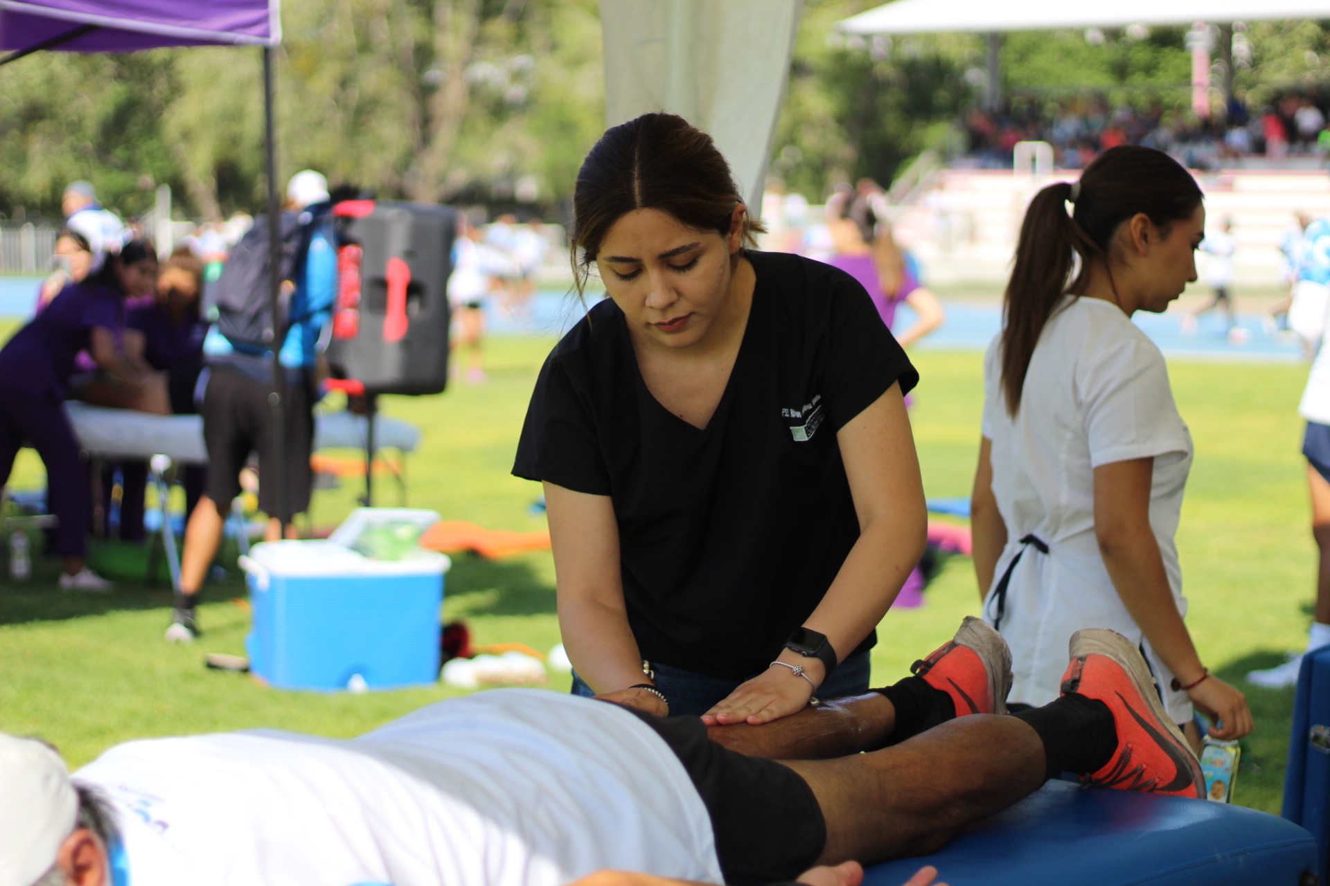 FISIOTERAPIA BRINDÓ TRATAMIENTOS DE RECUPERACIÓN EN LA “CARRERA DEL ESTUDIANTE 2023”