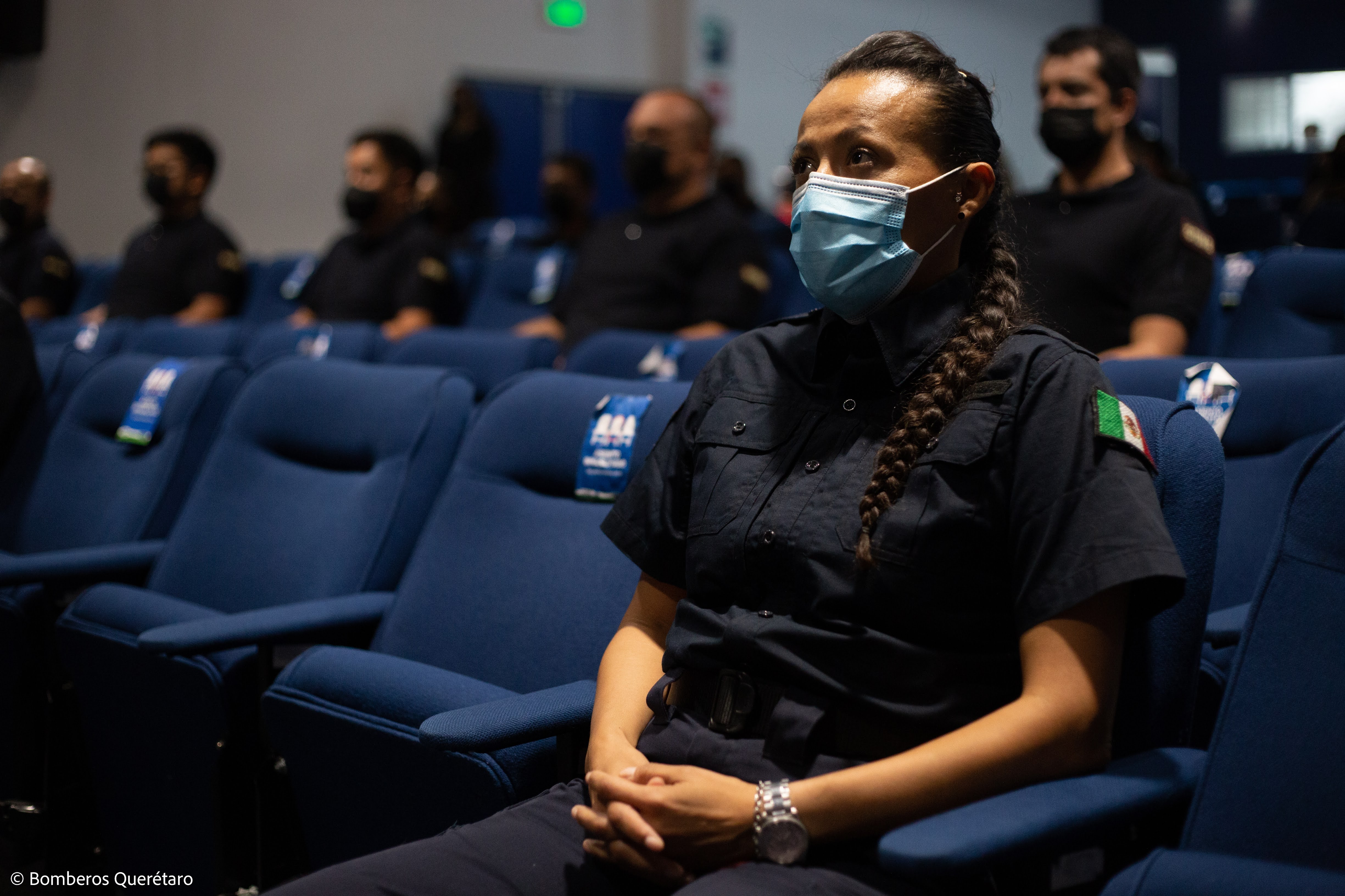 GRADUACIÓN DEL CUERPO TÉCNICO DE LOS BOMBEROS DE QUERÉTARO