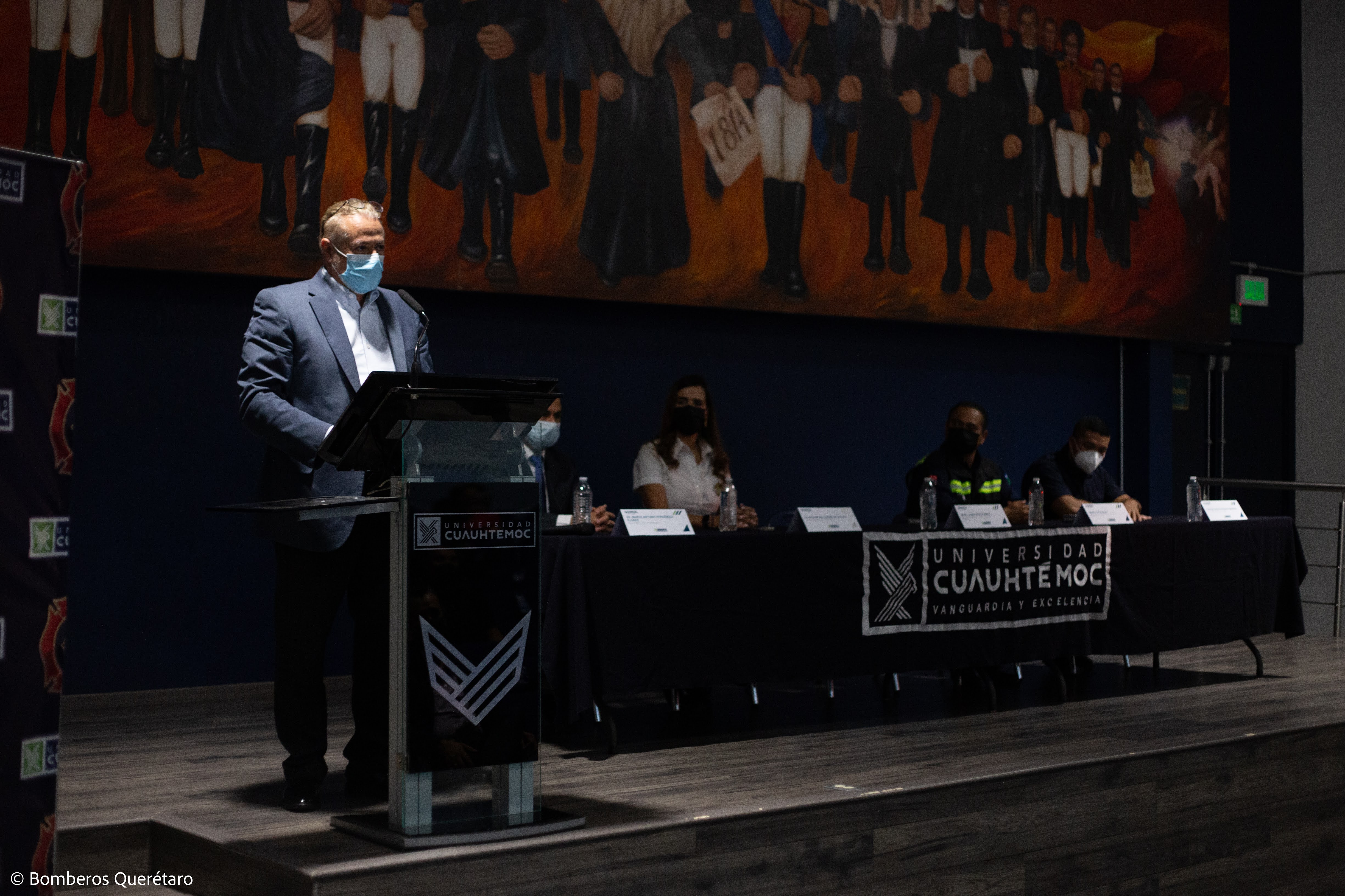 GRADUACIÓN DEL CUERPO TÉCNICO DE LOS BOMBEROS DE QUERÉTARO