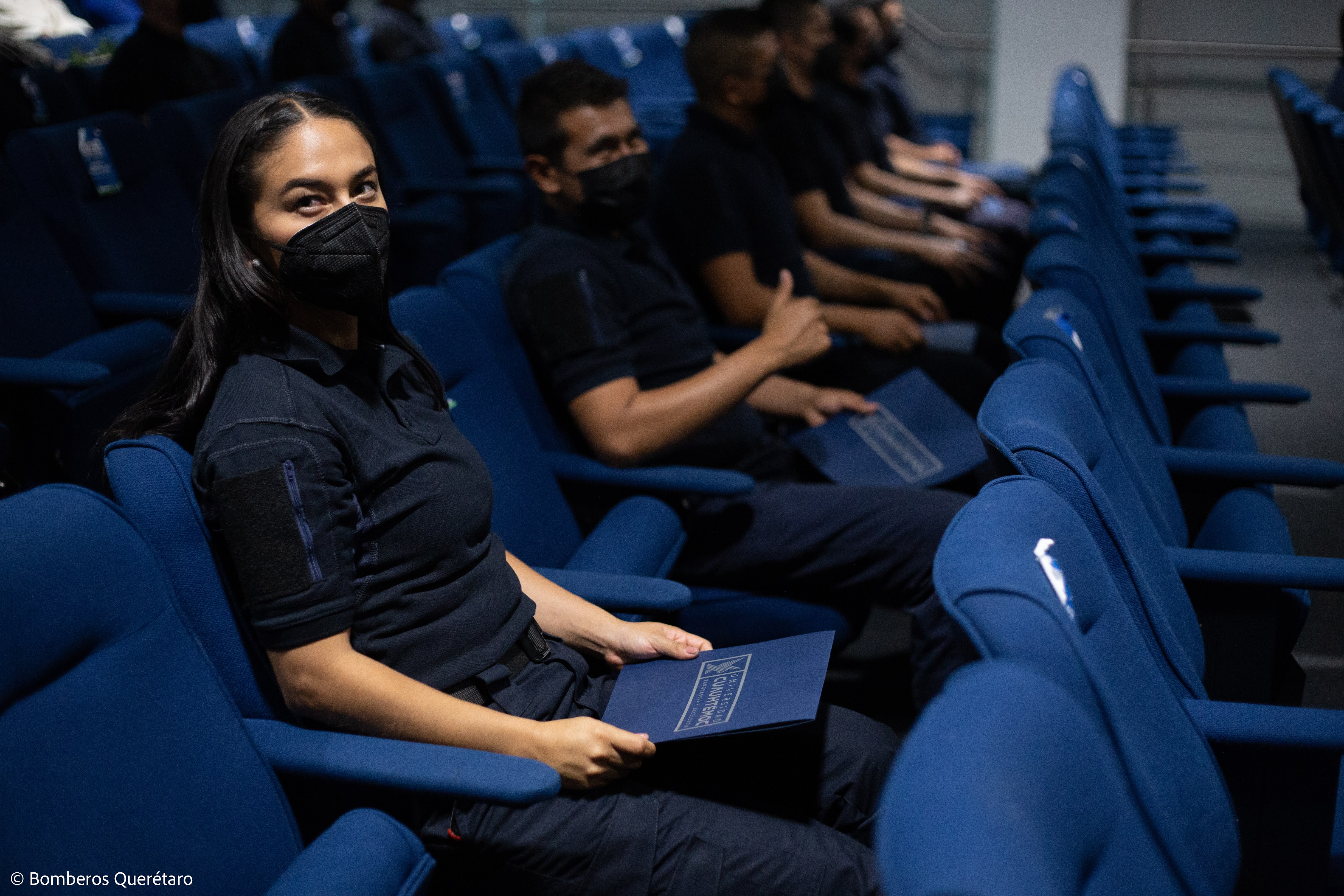 GRADUACIÓN DEL CUERPO TÉCNICO DE LOS BOMBEROS DE QUERÉTARO