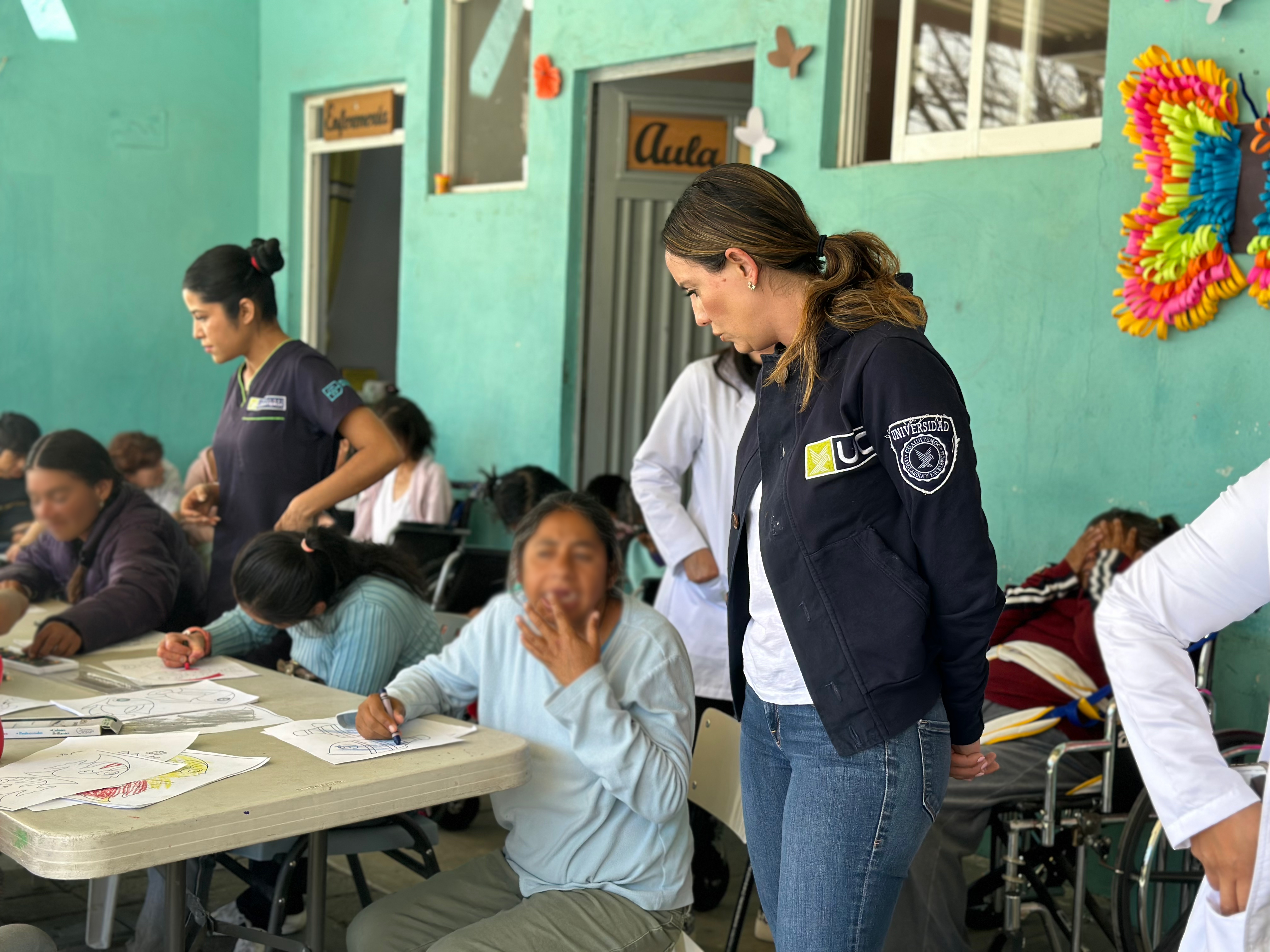 UNIDAD DENTAL MÓVIL VISITA A LA ASOCIACIÓN MAXIMILIANO MARÍA KOLBE