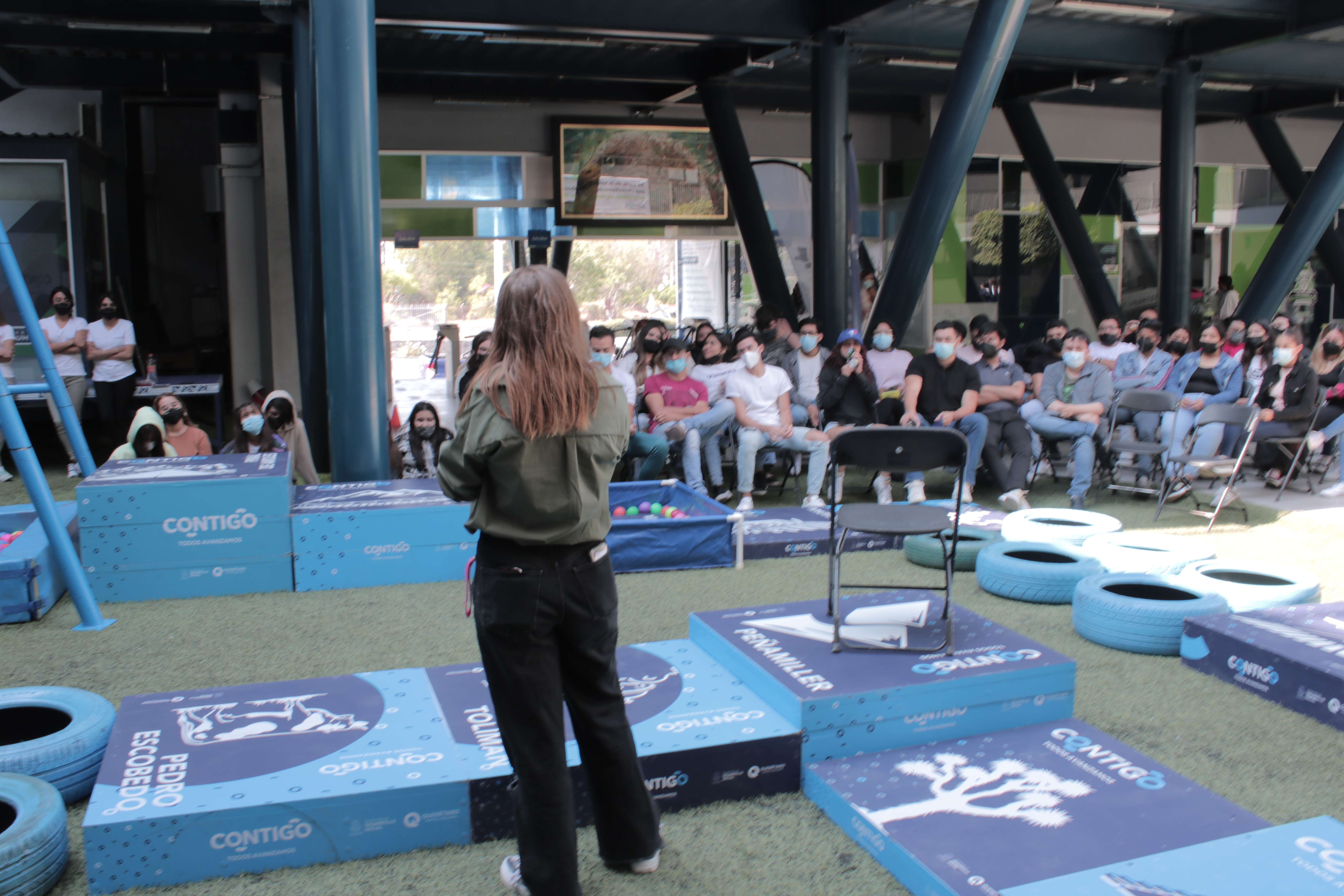 SEDESOQ VISITA A LA UNIVERSIDAD CUAUHTÉMOC