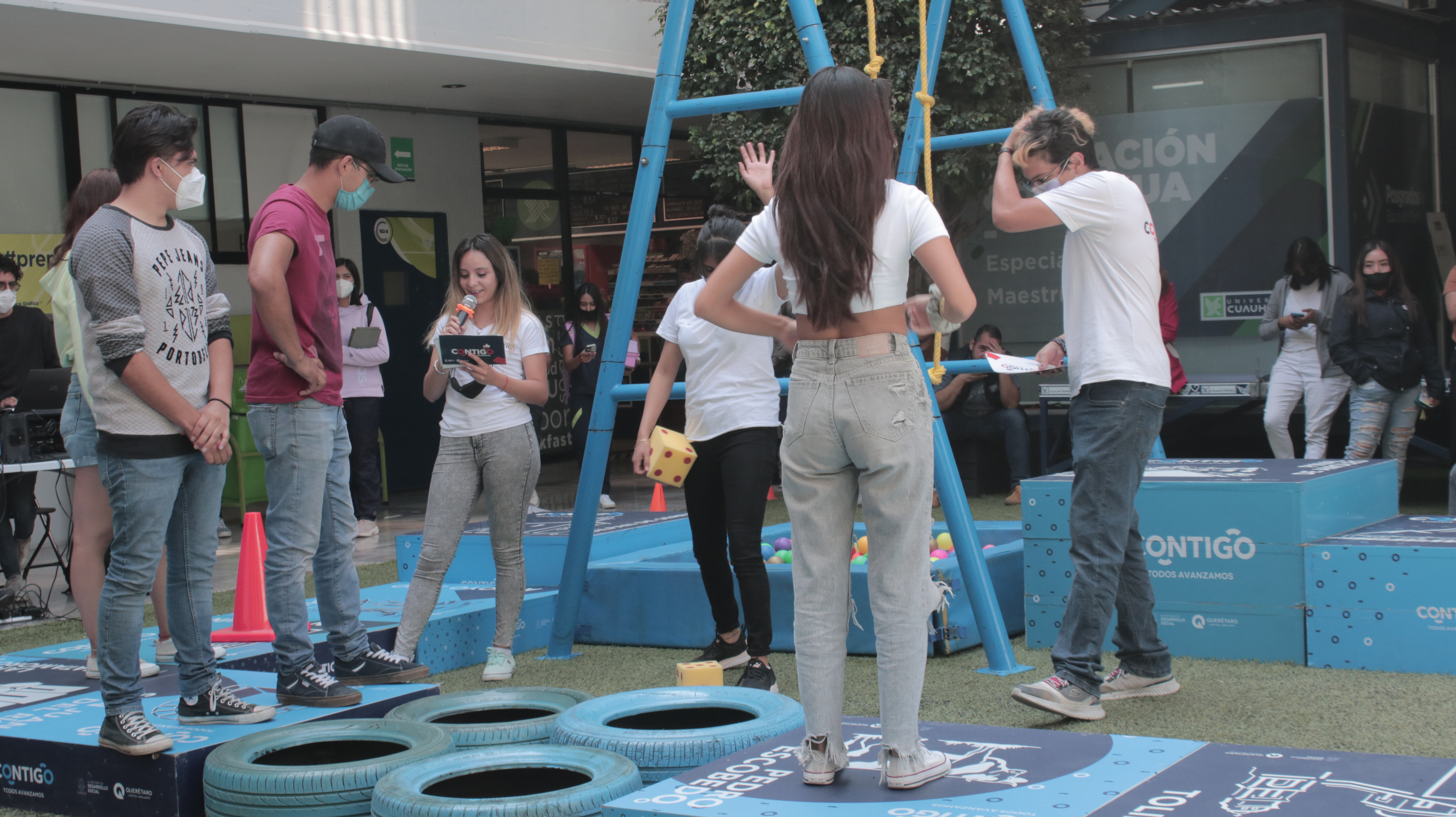 SEDESOQ VISITA A LA UNIVERSIDAD CUAUHTÉMOC