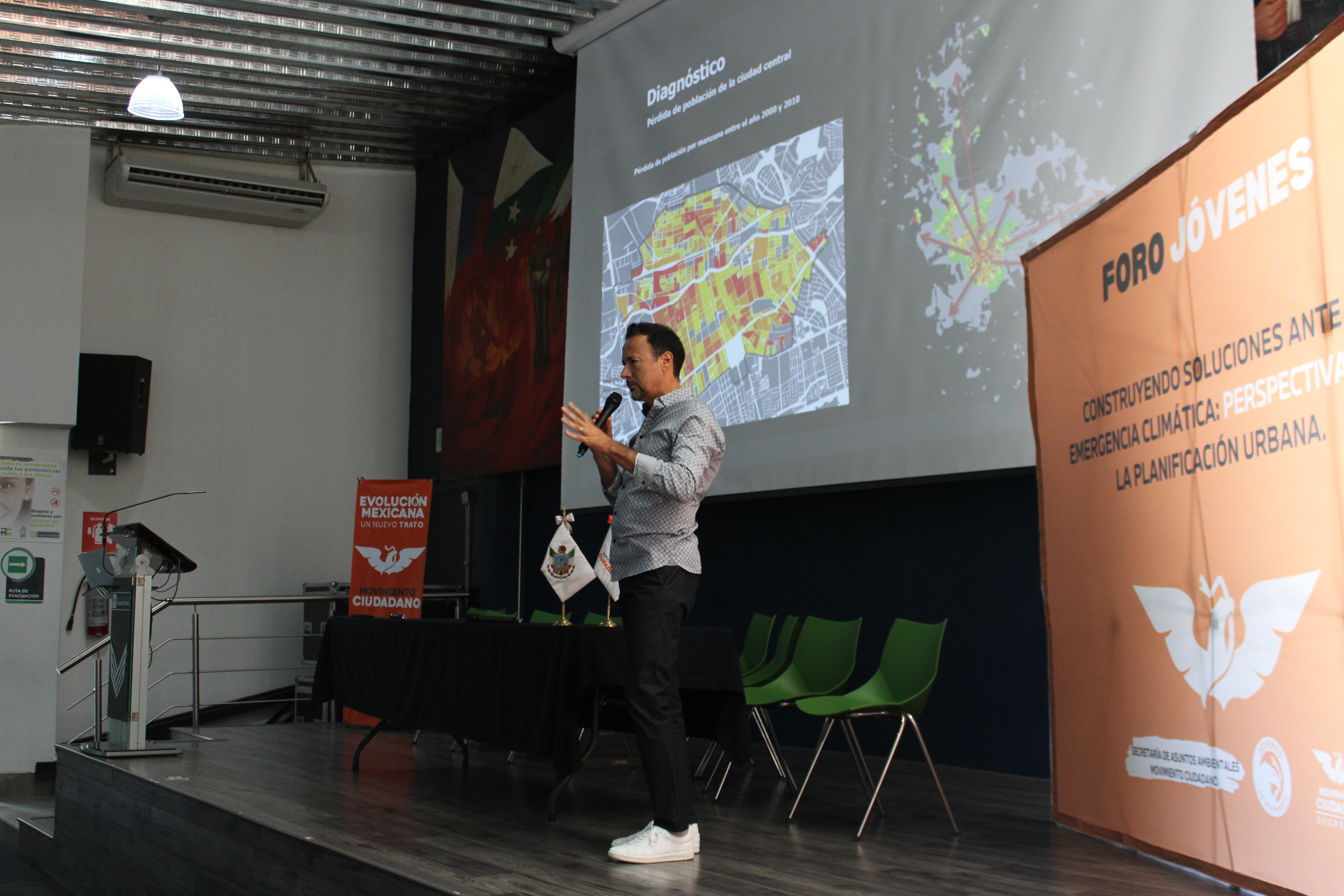 FORO: JÓVENES CONSTRUYENDO SOLUCIONES ANTE EL CAMBIO CLIMÁTICO