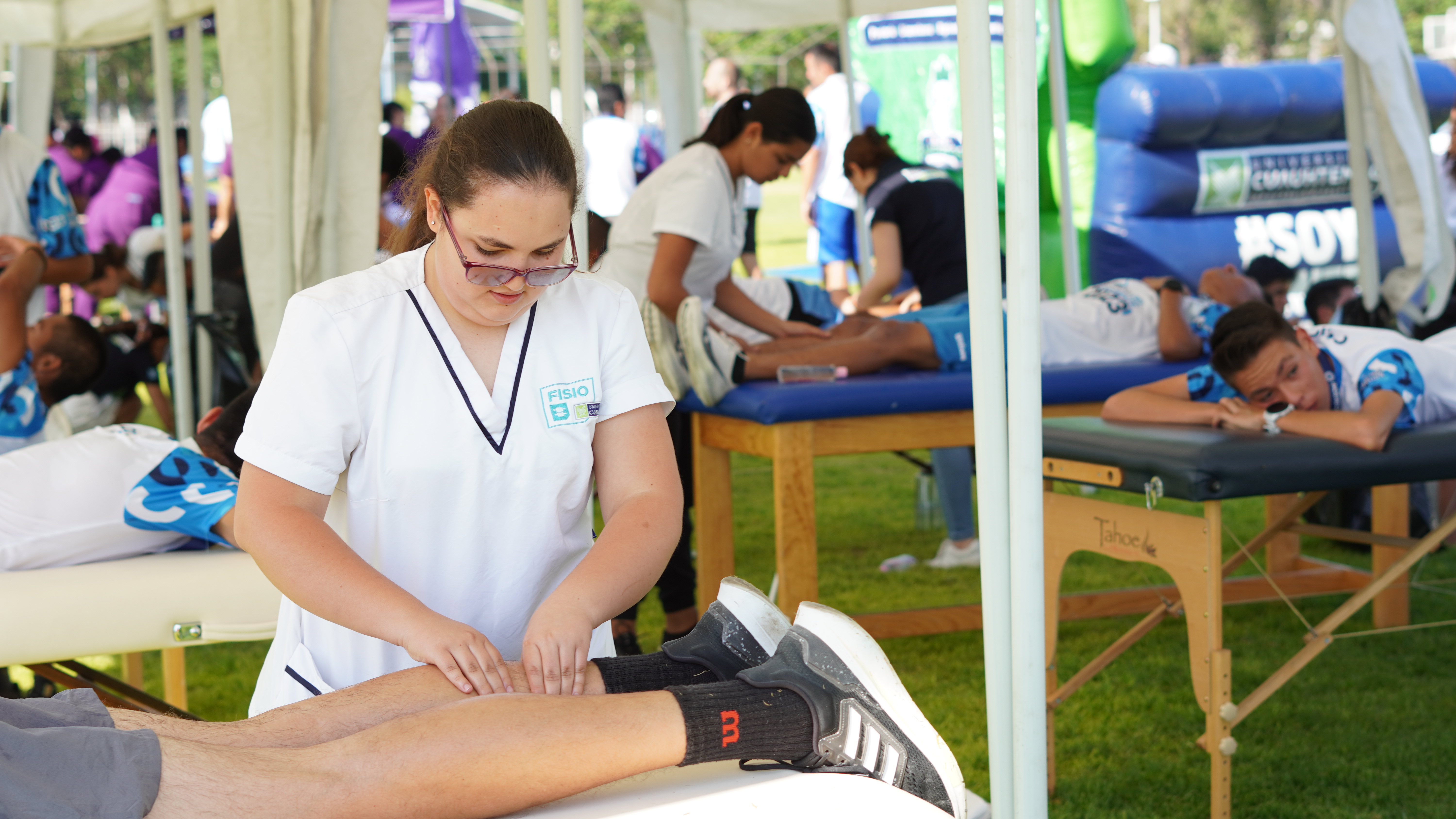 FISIOTERAPIA BRINDÓ TRATAMIENTOS DE RECUPERACIÓN EN LA “CARRERA DEL ESTUDIANTE 2023”