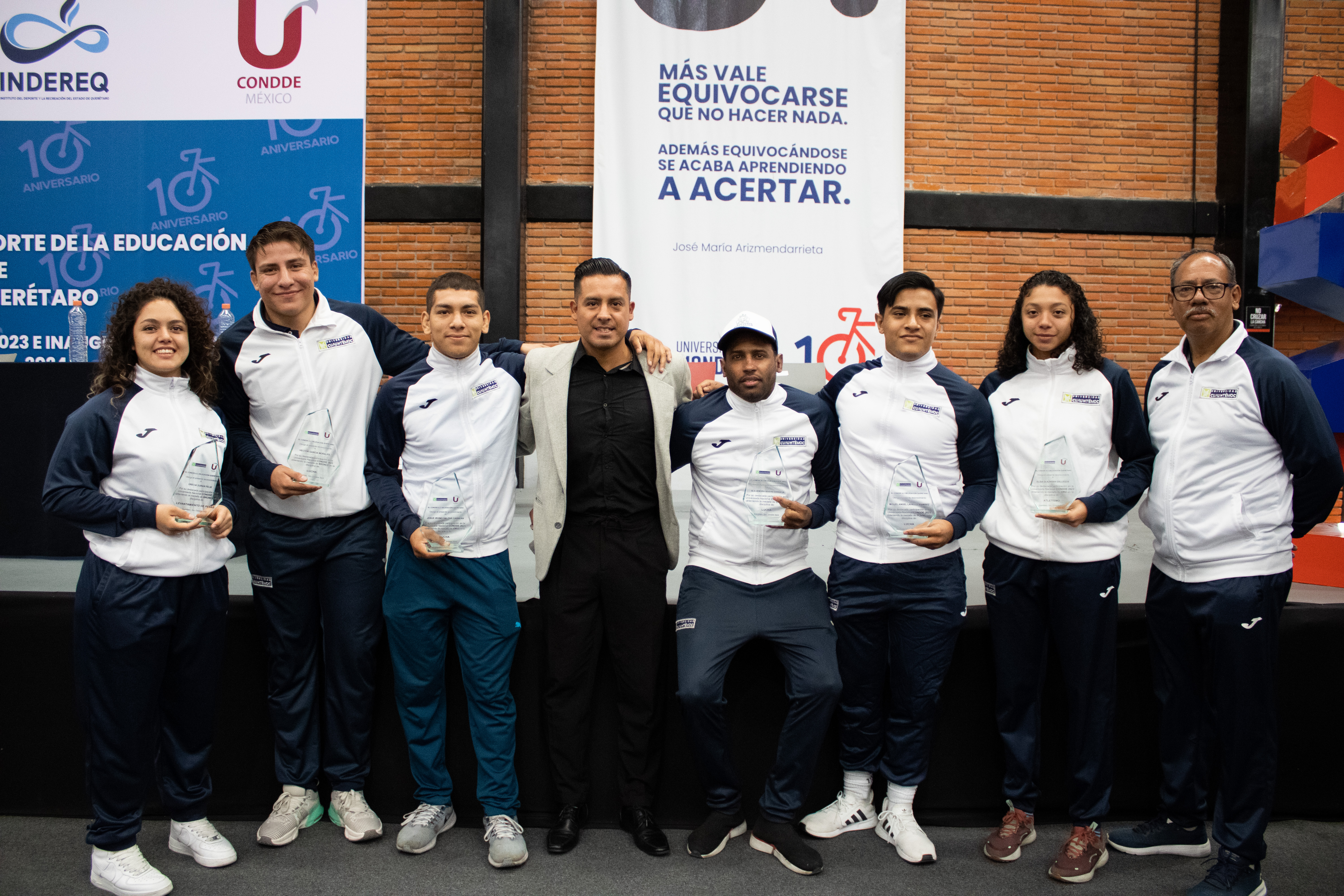 GUERREROS RECIBEN RECONOCIMIENTOS EN LA CEREMONIA DE PREMIACIÓN DE CONDDE 2023