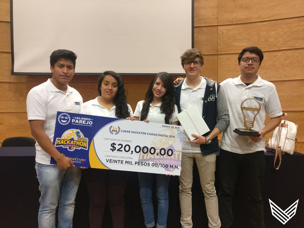 Halcones campeones de la 3era edición “Hackathón Ciudad Digital 2018”