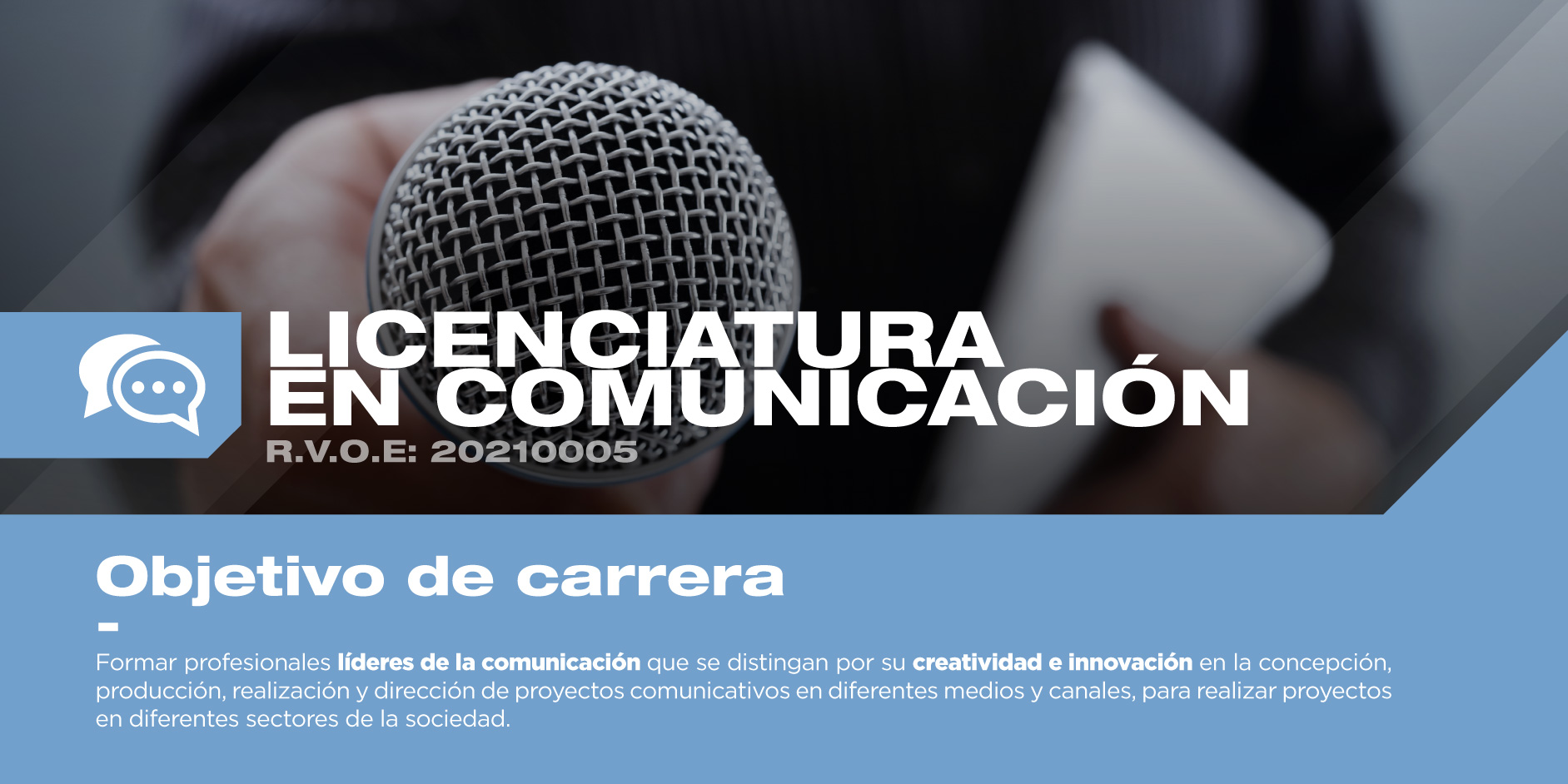 ¿Te gustaría estudiar Comunicación en la mejor escuela? Conoce el objetivo que tiene para ti esta licenciatura en la Universidad Cuauhtémoc. 