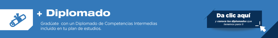 ¿Sabías que la licenciatura en Diseño Industrial y de Producto te brinda la oportunidad de graduarte con Diplomados de Competencias Intermedias?