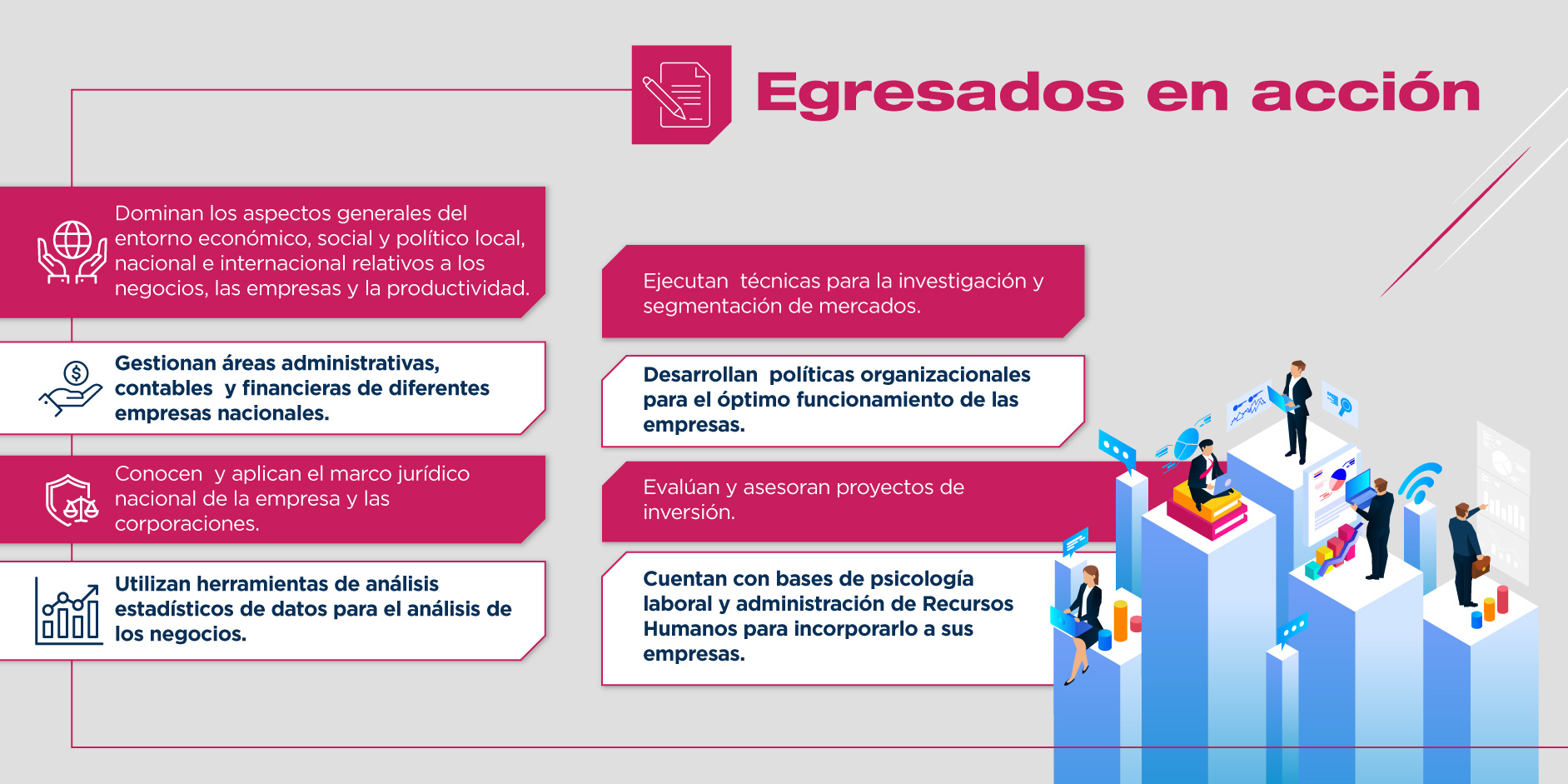 Un licenciado en Gestión Empresarial y Productividad puede llevar a cabo diversas tareas en el campo laboral. ¿Te gustaría conocerlas? 