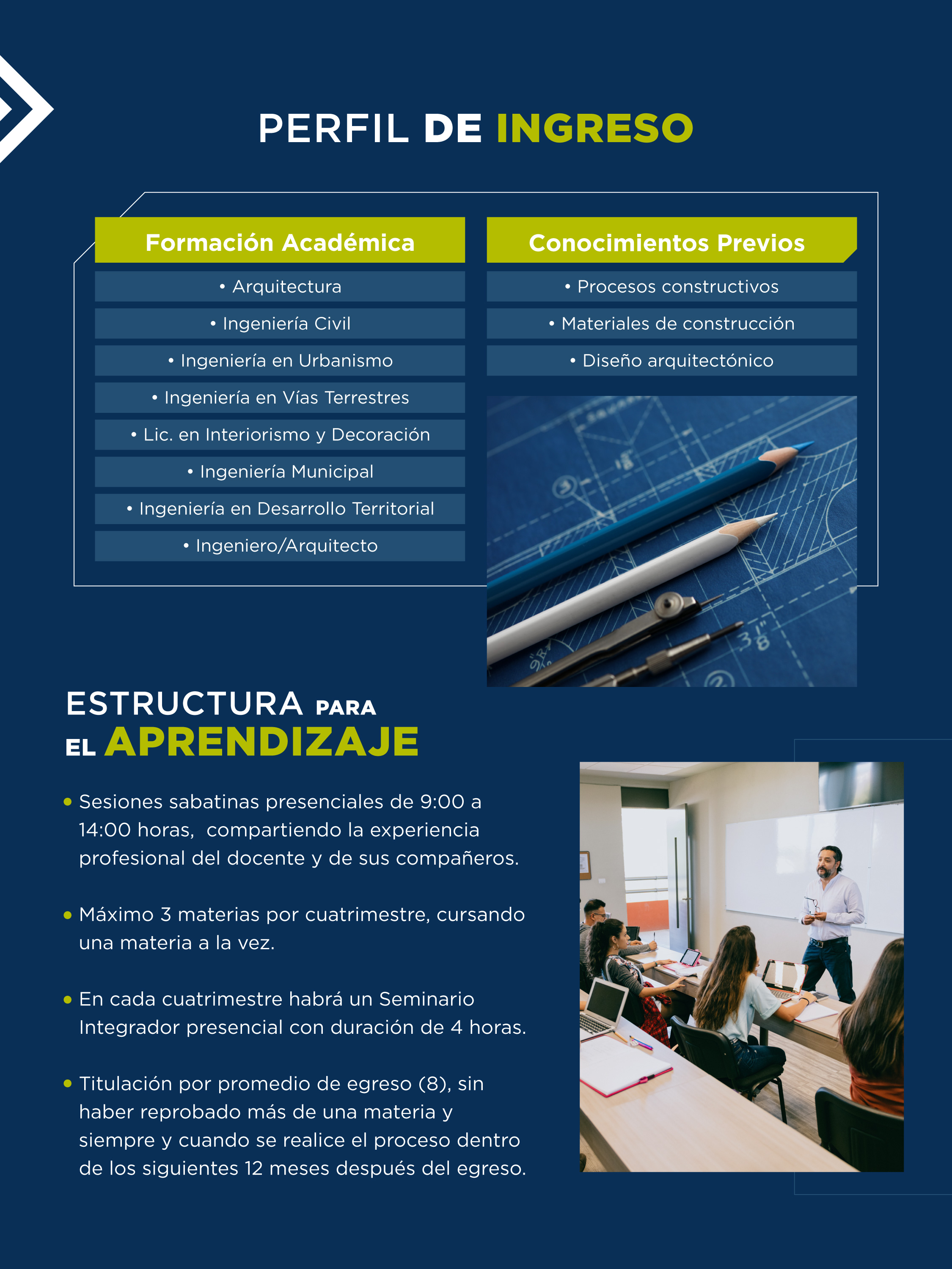¿Te gustaría conocer las habilidades y actitudes que adquirirás a lo largo del programa de la Maestria en Aquitectura Sutentable de la Universidad Cuauhtémoc?