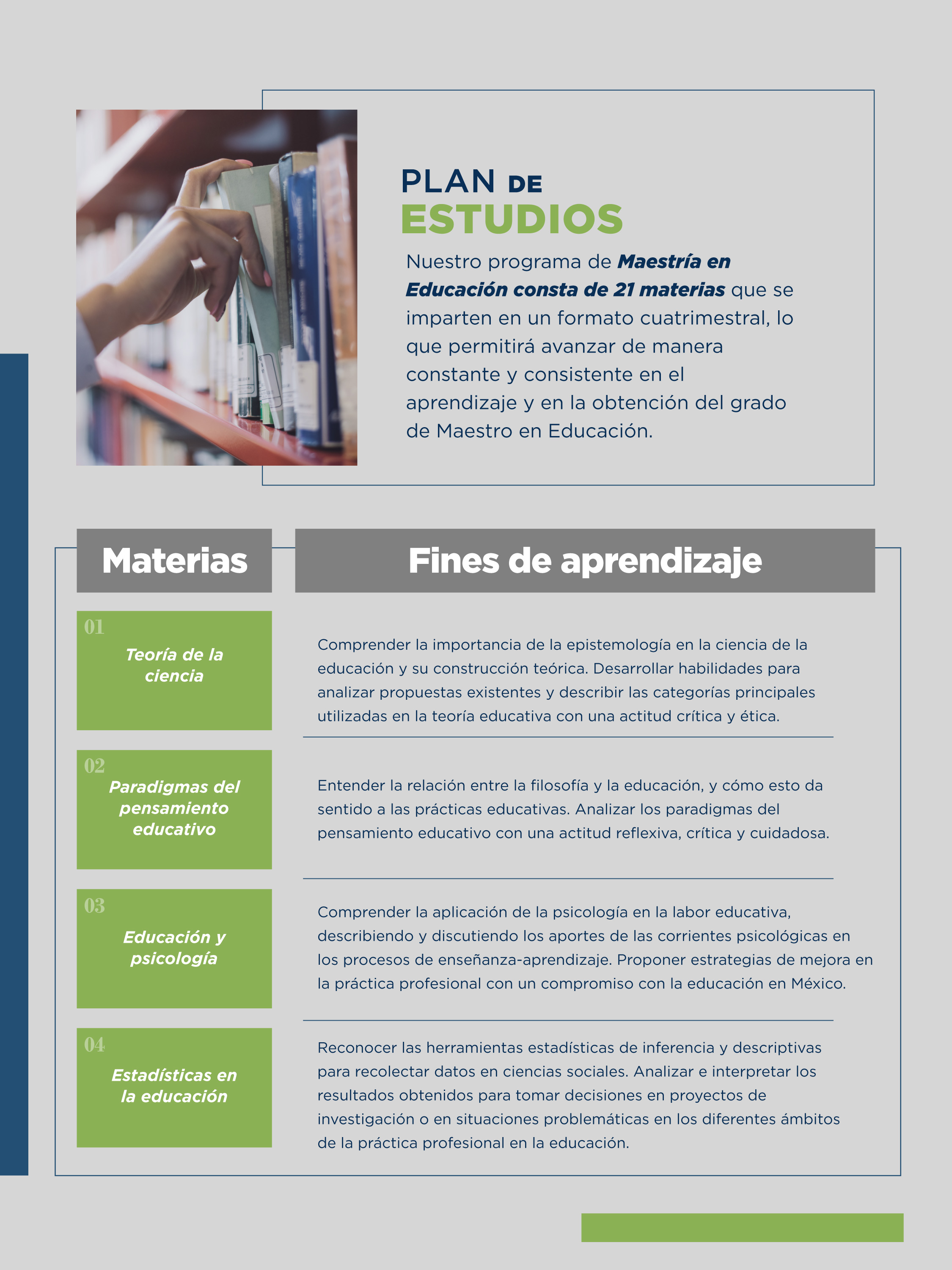 Conoce todo sobre la preparación de los profesores del programa de la Maestria en Educación de la Universidad Cuauhtémoc.