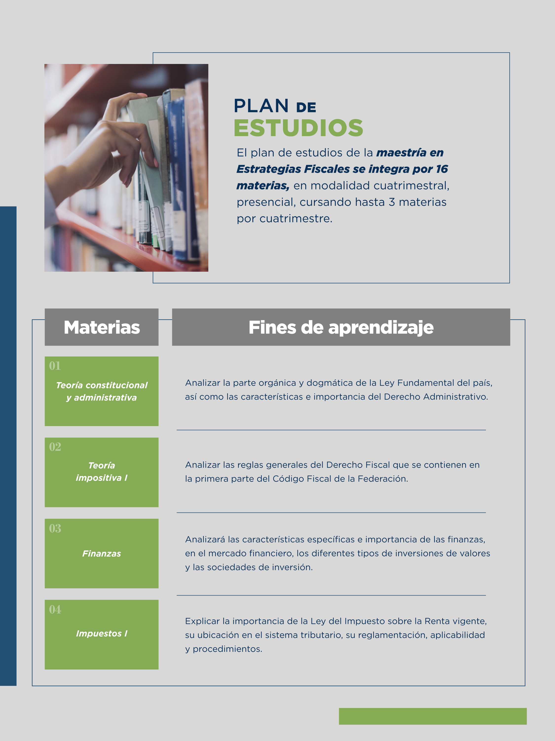 Conoce todo sobre la preparación de los profesores del programa de la Maestria en Estrategias Fiscales de la Universidad Cuauhtémoc.