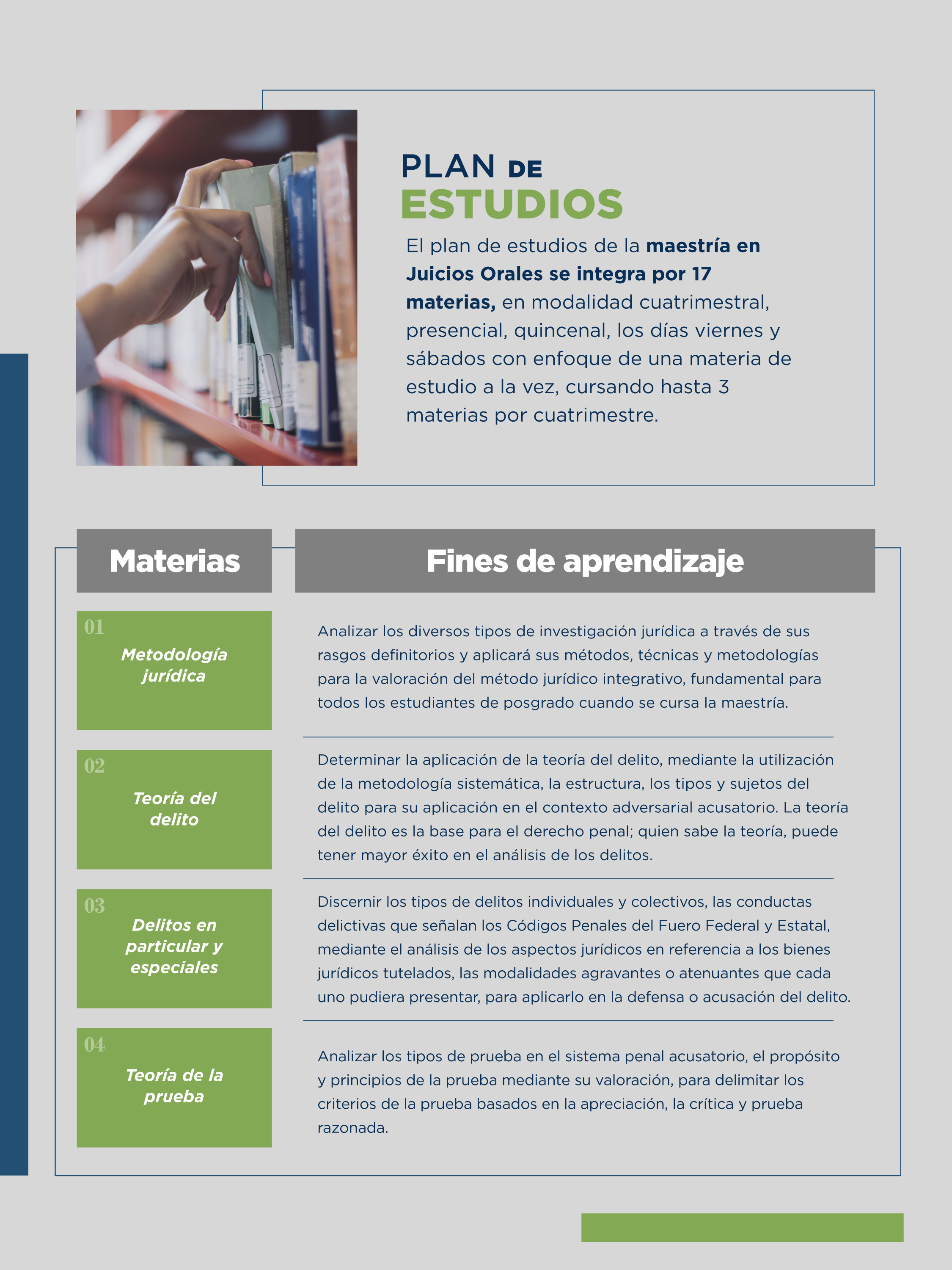 Conoce todo sobre la preparación de los profesores del programa de la Maestria en Juicios Orales de la Universidad Cuauhtémoc.